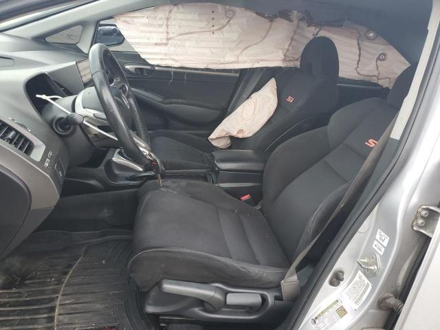 2HGFA55517H710458 - 2007 HONDA CIVIC SI SILVER photo 7
