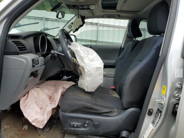 JTEBU5JR5A5003046 - 2010 TOYOTA 4RUNNER SR5 SILVER photo 7