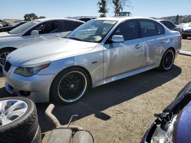 WBANB33584B087761 - 2004 BMW 545 I SILVER photo 1