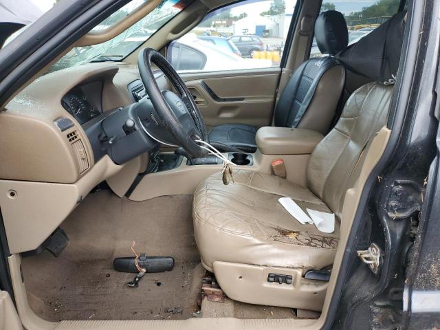 1J4GW48NX4C127597 - 2004 JEEP GRAND CHER LAREDO BLACK photo 7