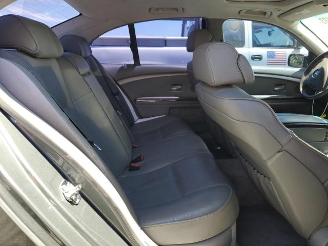 WBAHL83548DT13554 - 2008 BMW 750 I GRAY photo 10