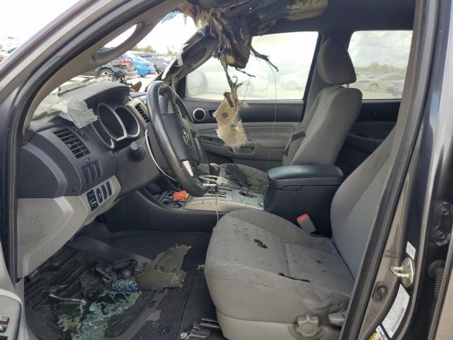 5TFJX4GN8FX038679 - 2015 TOYOTA TACOMA DOUBLE CAB PRERUNNER GRAY photo 7