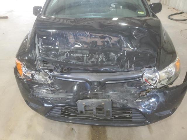 2HGFG12818H581970 - 2008 HONDA CIVIC EX BLACK photo 11
