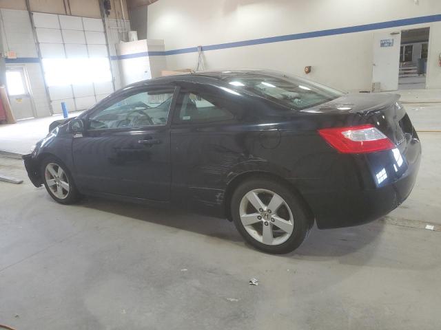 2HGFG12818H581970 - 2008 HONDA CIVIC EX BLACK photo 2