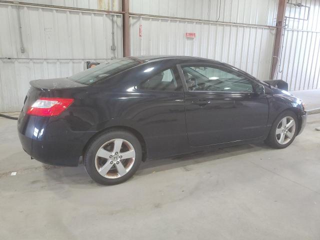 2HGFG12818H581970 - 2008 HONDA CIVIC EX BLACK photo 3