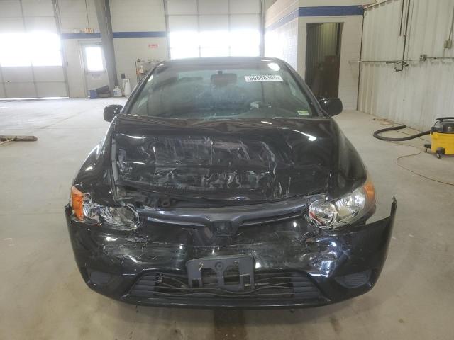 2HGFG12818H581970 - 2008 HONDA CIVIC EX BLACK photo 5