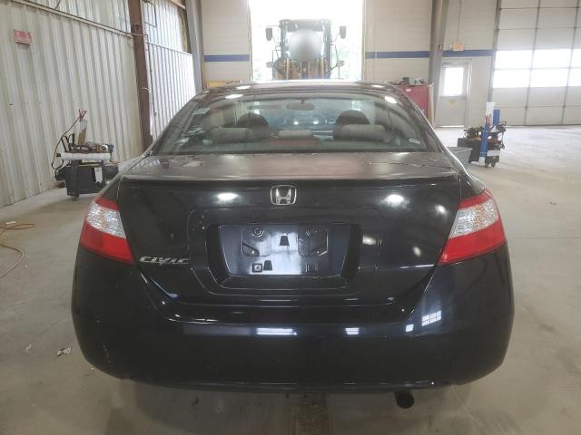 2HGFG12818H581970 - 2008 HONDA CIVIC EX BLACK photo 6