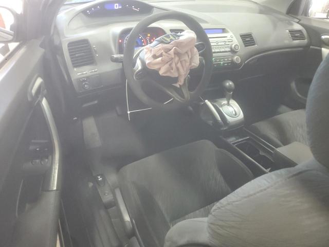 2HGFG12818H581970 - 2008 HONDA CIVIC EX BLACK photo 8