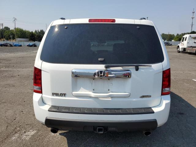 5FNYF485X9B032588 - 2009 HONDA PILOT EXL WHITE photo 6