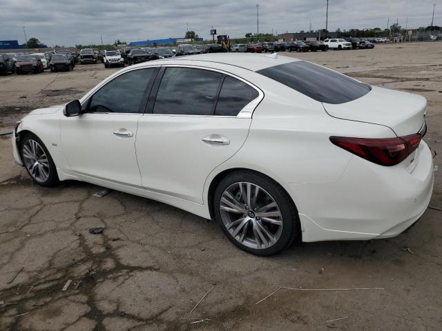 JN1EV7ARXKM554822 - 2019 INFINITI Q50 LUXE WHITE photo 2