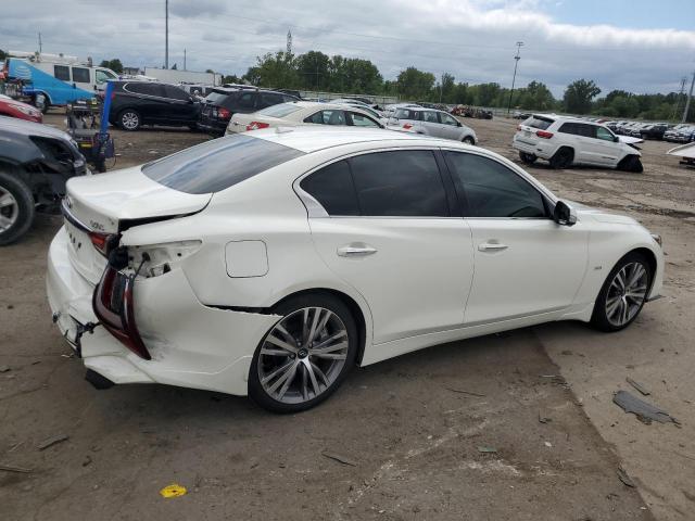 JN1EV7ARXKM554822 - 2019 INFINITI Q50 LUXE WHITE photo 3