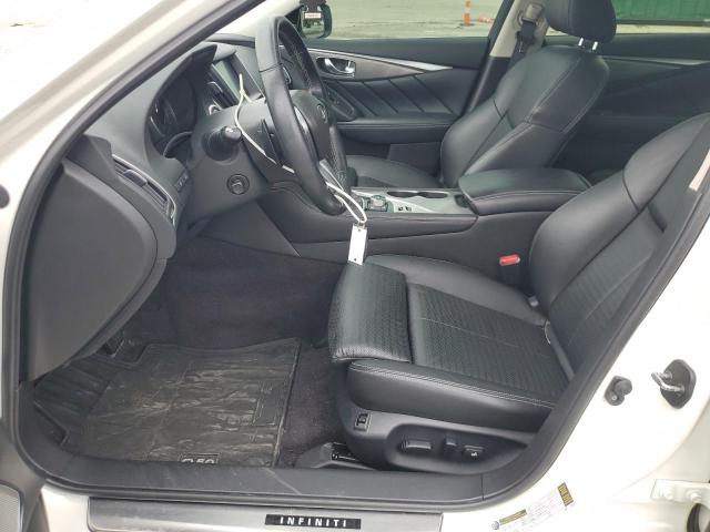 JN1EV7ARXKM554822 - 2019 INFINITI Q50 LUXE WHITE photo 7