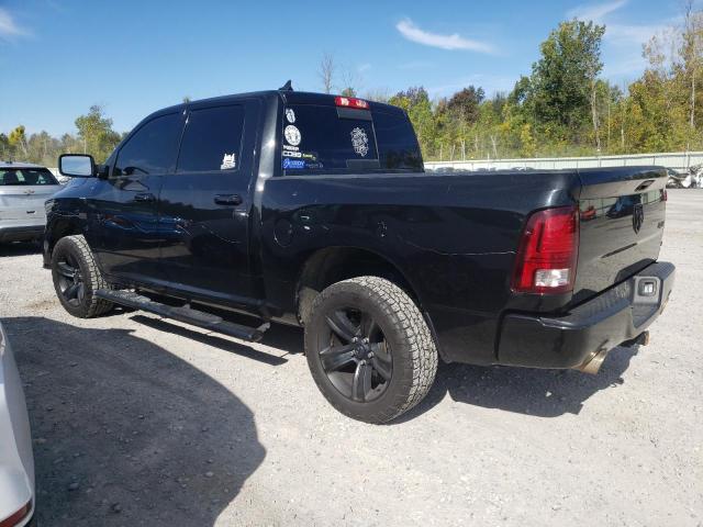 1C6RR7MT6JS125799 - 2018 RAM 1500 SPORT BLACK photo 2