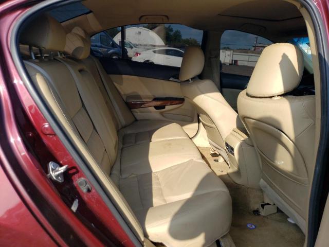 1HGCP3F88CA039071 - 2012 HONDA ACCORD EXL 红色 照片 10