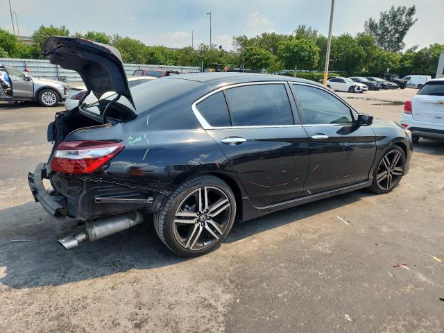 1HGCR2F59GA209101 - 2016 HONDA ACCORD SPORT BLACK photo 3
