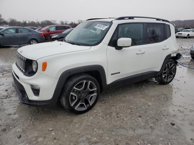 ZACNJCBB7MPM10875 - 2021 JEEP RENEGADE LATITUDE WHITE photo 1