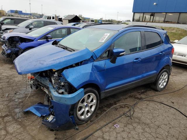 MAJ3P1TE1JC215530 - 2018 FORD ECOSPORT SE BLUE photo 1