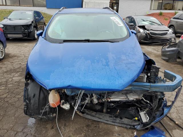 MAJ3P1TE1JC215530 - 2018 FORD ECOSPORT SE BLUE photo 5