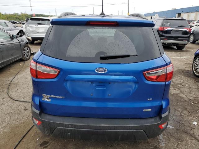MAJ3P1TE1JC215530 - 2018 FORD ECOSPORT SE BLUE photo 6