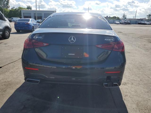 W1KAF4HB0RR157560 - 2024 MERCEDES-BENZ C 300 4MATIC BLACK photo 6