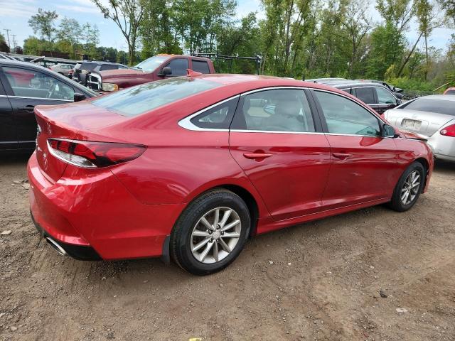 5NPE24AF2KH781457 - 2019 HYUNDAI SONATA SE RED photo 3