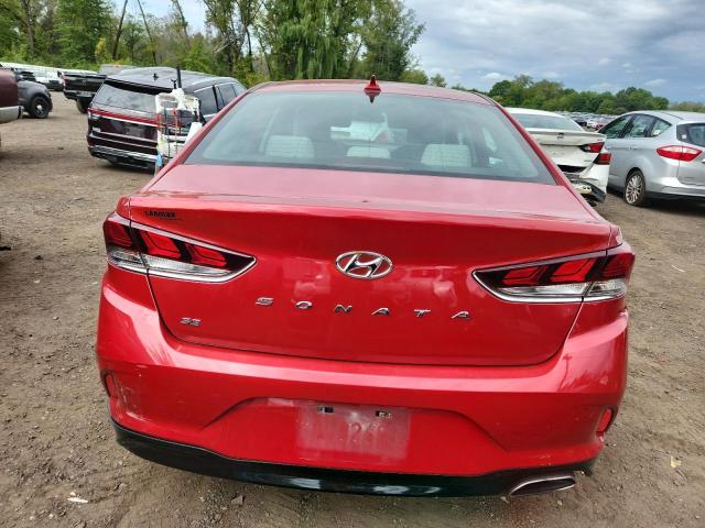 5NPE24AF2KH781457 - 2019 HYUNDAI SONATA SE RED photo 6