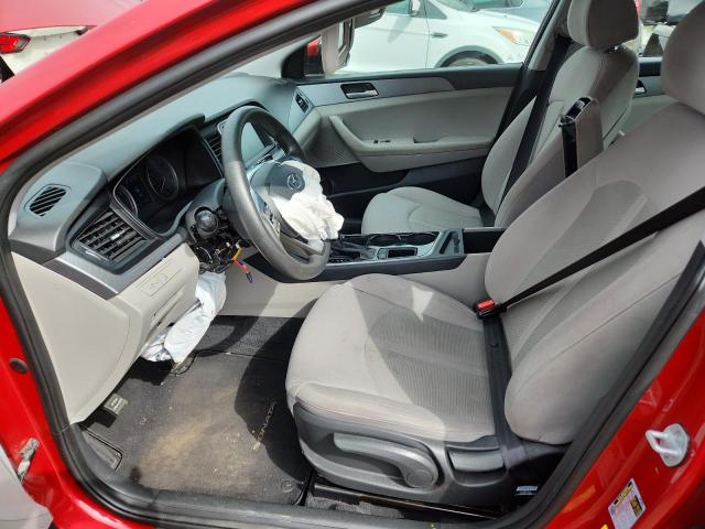 5NPE24AF2KH781457 - 2019 HYUNDAI SONATA SE RED photo 7