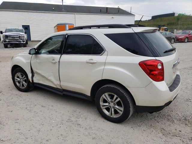 1GNALCEKXFZ143444 - 2015 CHEVROLET EQUINOX LT WHITE photo 2