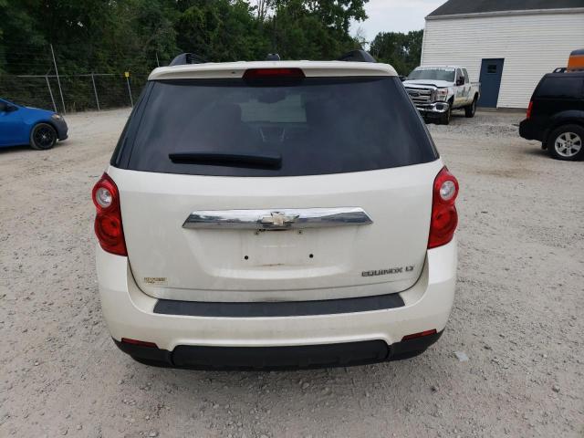 1GNALCEKXFZ143444 - 2015 CHEVROLET EQUINOX LT WHITE photo 6
