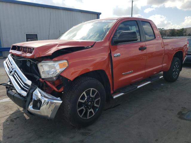 5TFRW5F18HX223828 - 2017 TOYOTA TUNDRA DOUBLE CAB SR/SR5 ORANGE photo 1