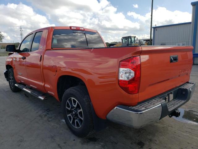 5TFRW5F18HX223828 - 2017 TOYOTA TUNDRA DOUBLE CAB SR/SR5 ORANGE photo 2