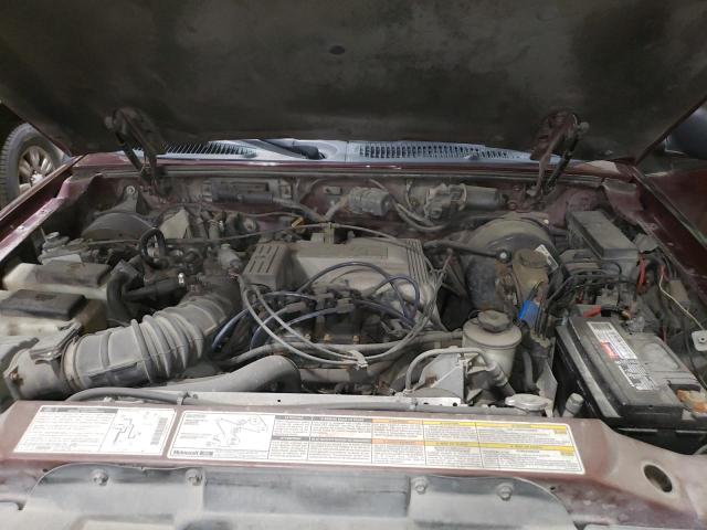 1FMDU35P0XUC84399 - 1999 FORD EXPLORER MAROON photo 12