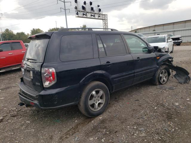 2HKYF18506H552892 - 2006 HONDA PILOT EX BLACK photo 3