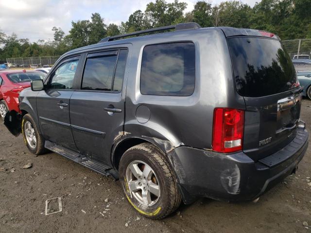 5FNYF4H75BB101159 - 2011 HONDA PILOT EXLN GRAY photo 2