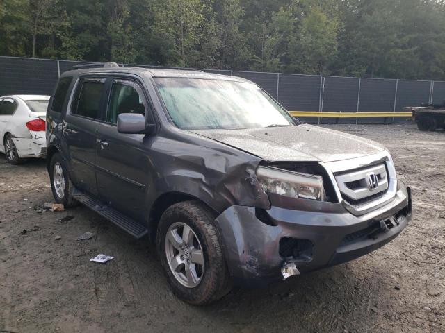 5FNYF4H75BB101159 - 2011 HONDA PILOT EXLN GRAY photo 4