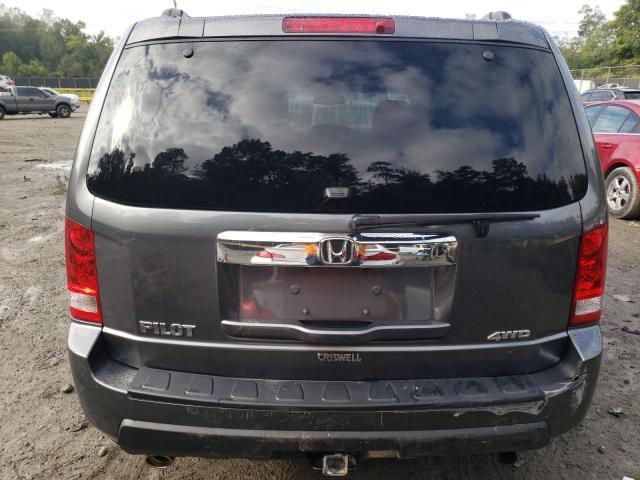 5FNYF4H75BB101159 - 2011 HONDA PILOT EXLN GRAY photo 6