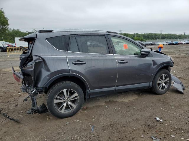 JTMRFREV1HJ172364 - 2017 TOYOTA RAV4 XLE GRAY photo 3