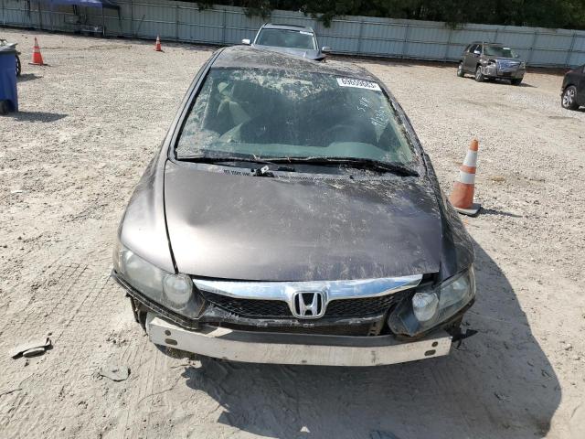 19XFA1F57AE076811 - 2010 HONDA CIVIC LX GRAY photo 5