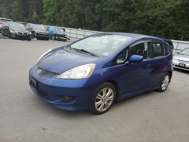 JHMGE87459S056202 - 2009 HONDA FIT SPORT BLUE photo 1