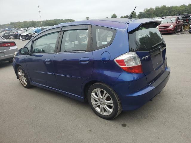 JHMGE87459S056202 - 2009 HONDA FIT SPORT BLUE photo 2