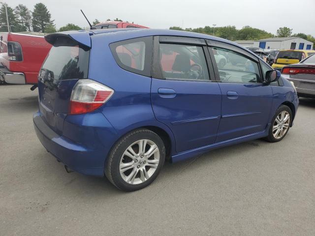 JHMGE87459S056202 - 2009 HONDA FIT SPORT BLUE photo 3