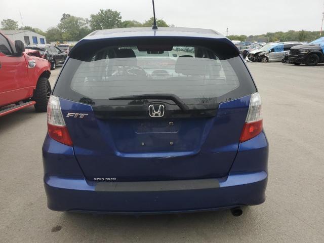 JHMGE87459S056202 - 2009 HONDA FIT SPORT BLUE photo 6