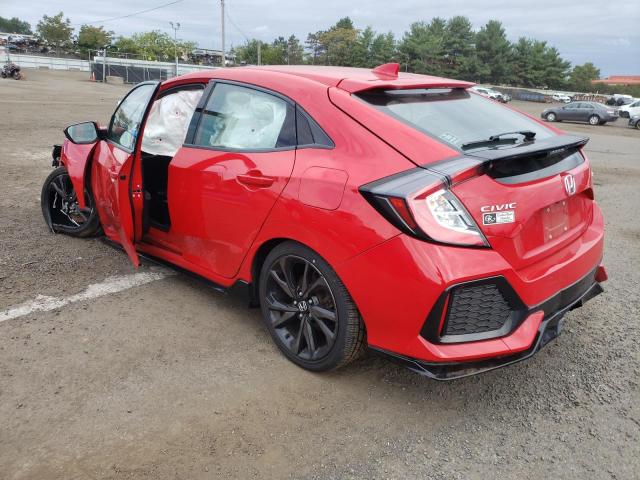 SHHFK7H42JU410630 - 2018 HONDA CIVIC SPORT Rojo foto 2