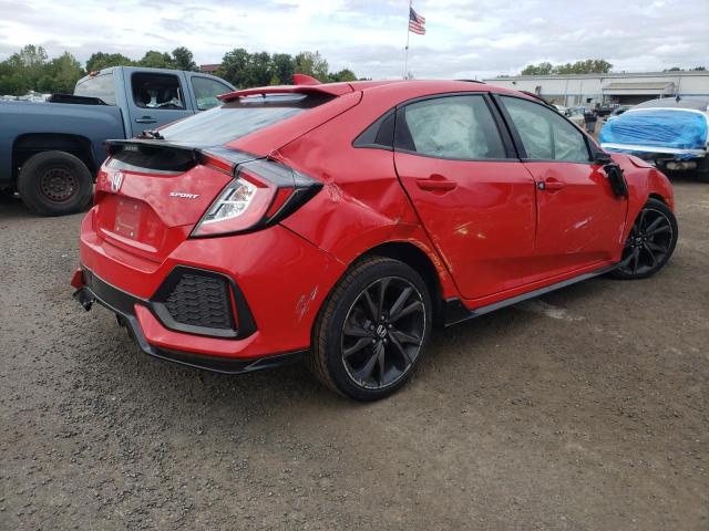 SHHFK7H42JU410630 - 2018 HONDA CIVIC SPORT Rojo foto 3