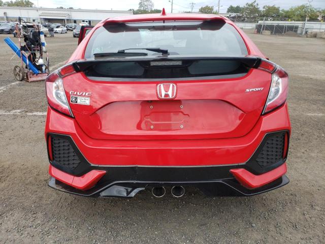 SHHFK7H42JU410630 - 2018 HONDA CIVIC SPORT Rojo foto 6