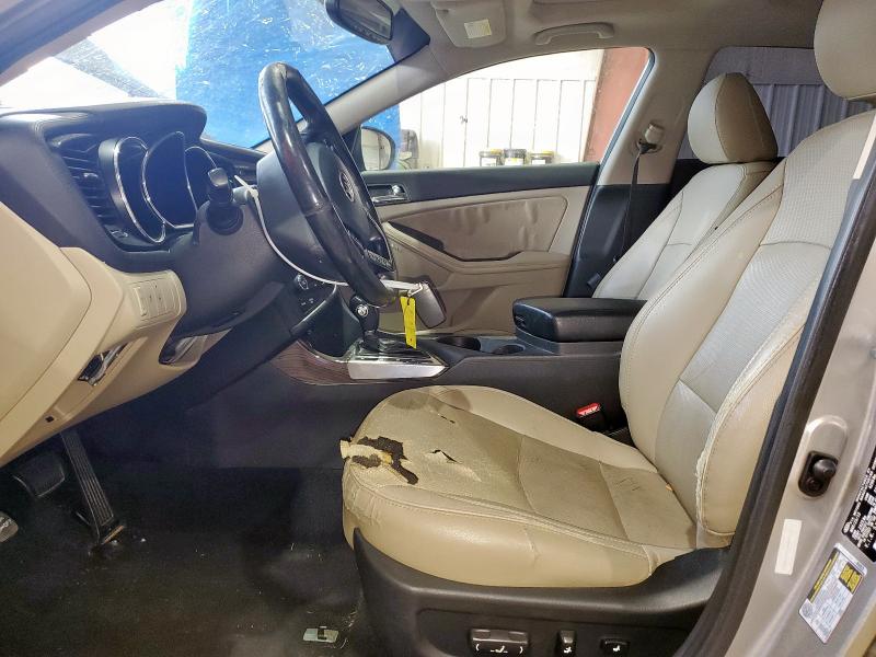 5XXGN4A77DG199894 - 2013 KIA OPTIMA EX SILVER photo 7