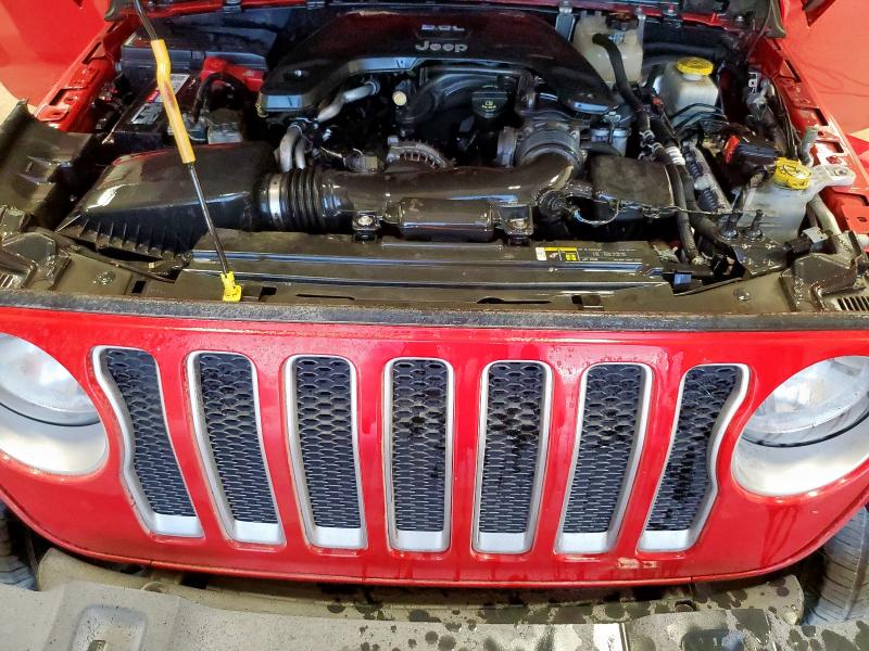 1C4HJXEG4KW590105 - 2019 JEEP WRANGLER UNLIMITED SAHARA Qırmızı foto 12