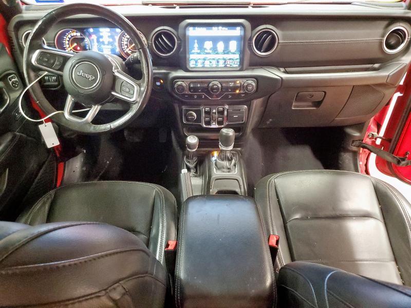 1C4HJXEG4KW590105 - 2019 JEEP WRANGLER UNLIMITED SAHARA Qırmızı foto 8
