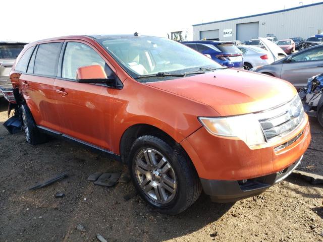 2FMDK48C67BB64388 - 2007 FORD EDGE SEL ORANGE photo 4