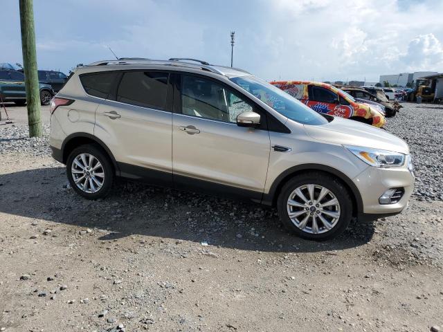 1FMCU0JD7HUC73293 - 2017 FORD ESCAPE TITANIUM თაფლისფერი ფოტო 4